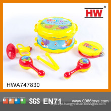 Brinquedo mais popular brinquedo musical jogo de tambor de plástico brinquedo
